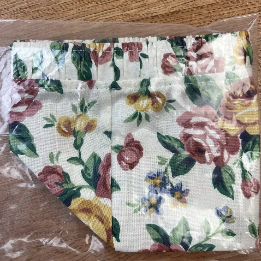 Longaberger Fabric Liner for Address Basket Garden Splender NEW‎ LINER ONLY